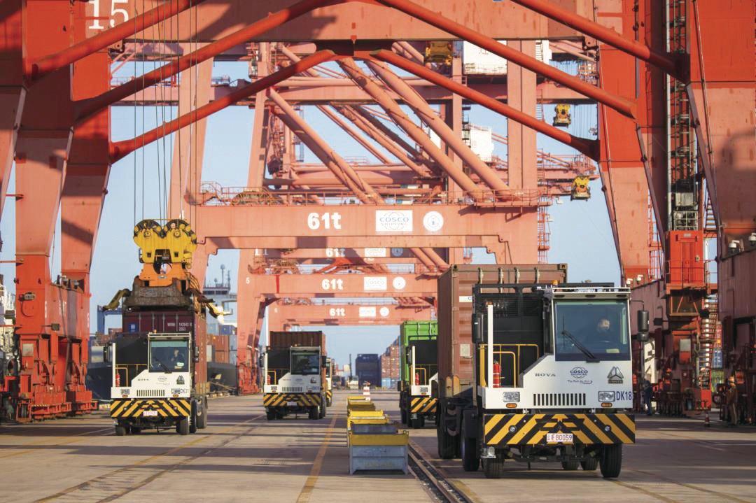 连云港港2月份吞吐量同比增长6.1%