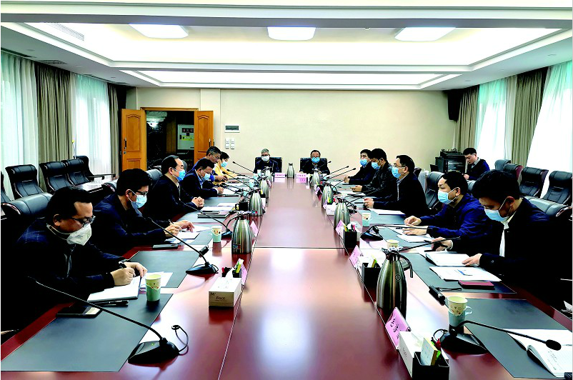 田贵祥拜会重庆市渝北区主要领导