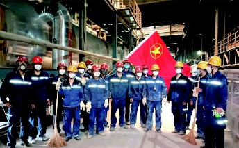 股份炼钢团总支服务现场青年先行