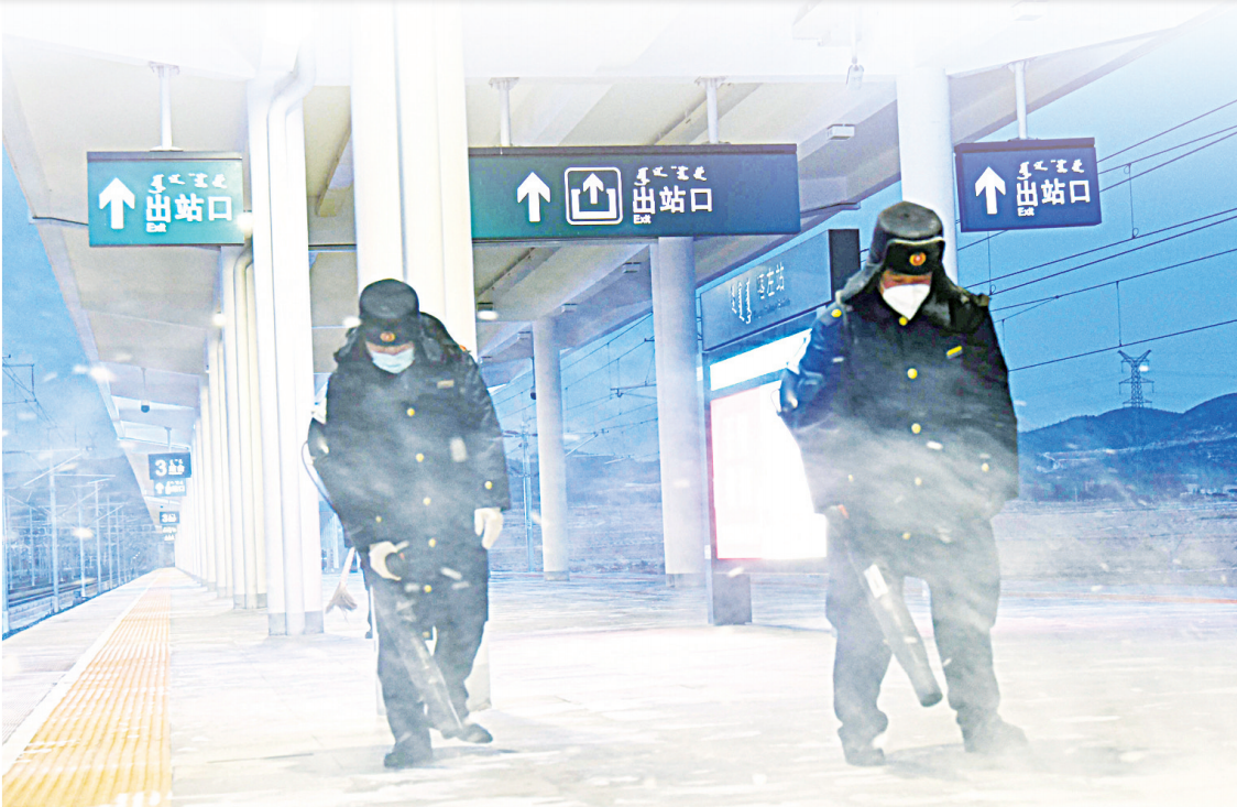 以雪为令保畅通