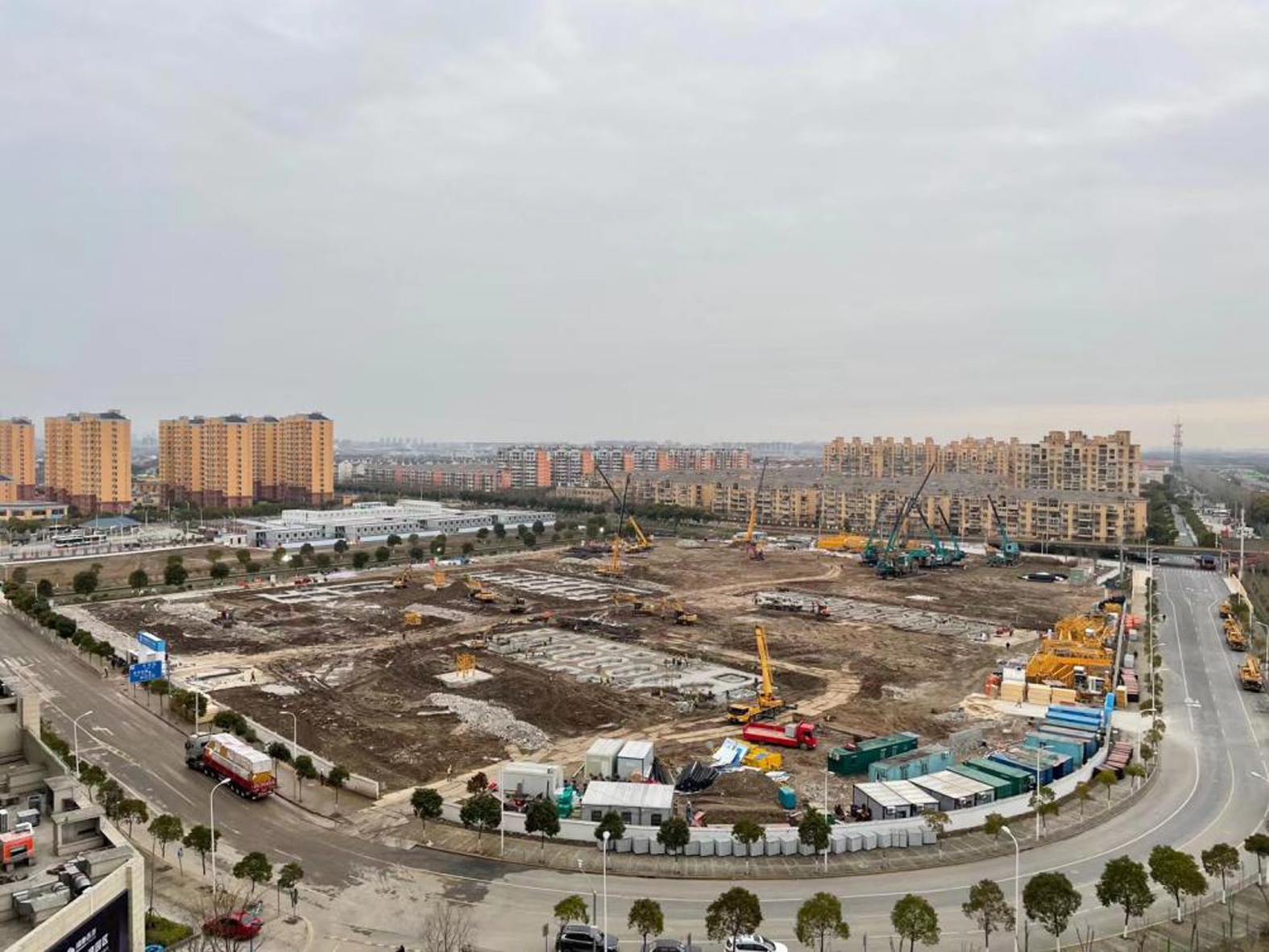 地质集团超速完成浦东康健中心桩基工程项目