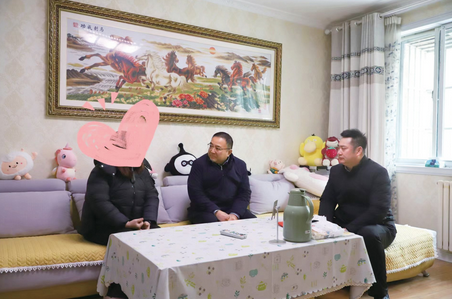 集团领导开展春节前夕走访慰问活动