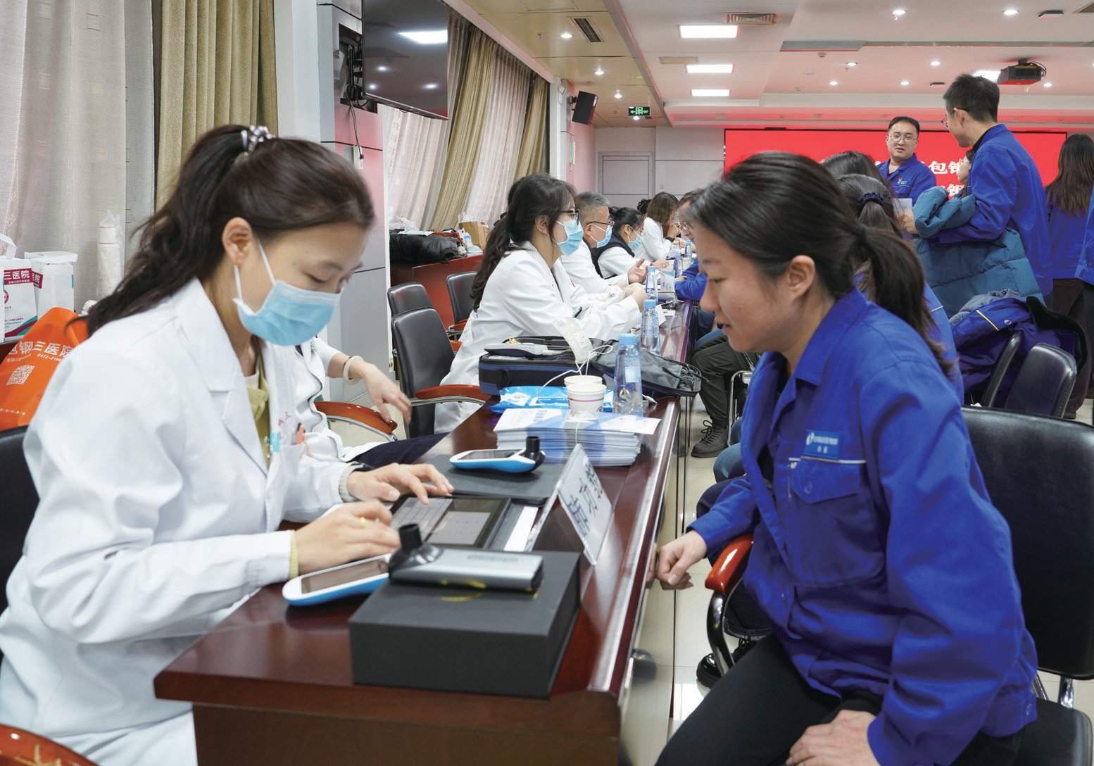 把健康送到职工身边