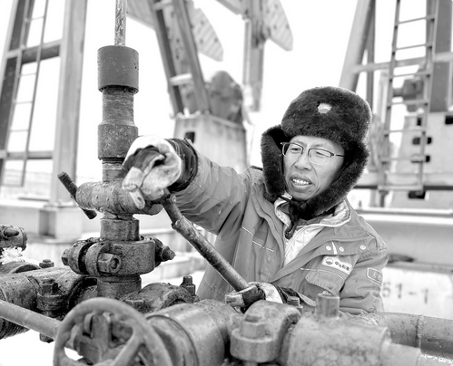 无惧风雪保生产