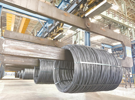 鞍钢股份规模化量产ENi3特种焊丝用盘条